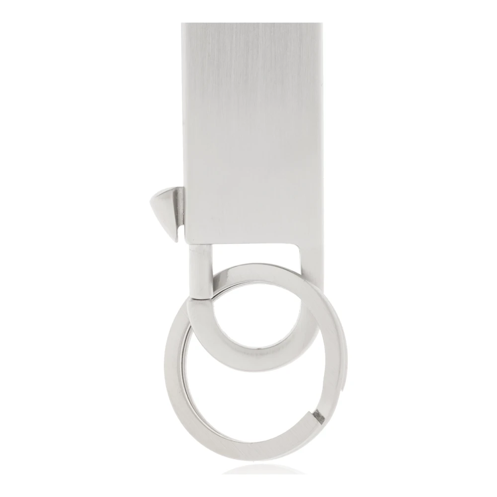 Rick Owens Sleutelhanger met logo Gray Unisex