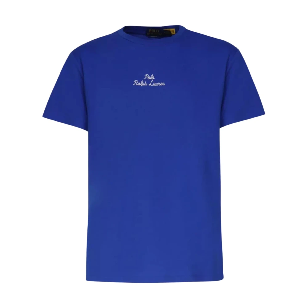 Ralph Lauren T-shirt met borduursel Blue Heren