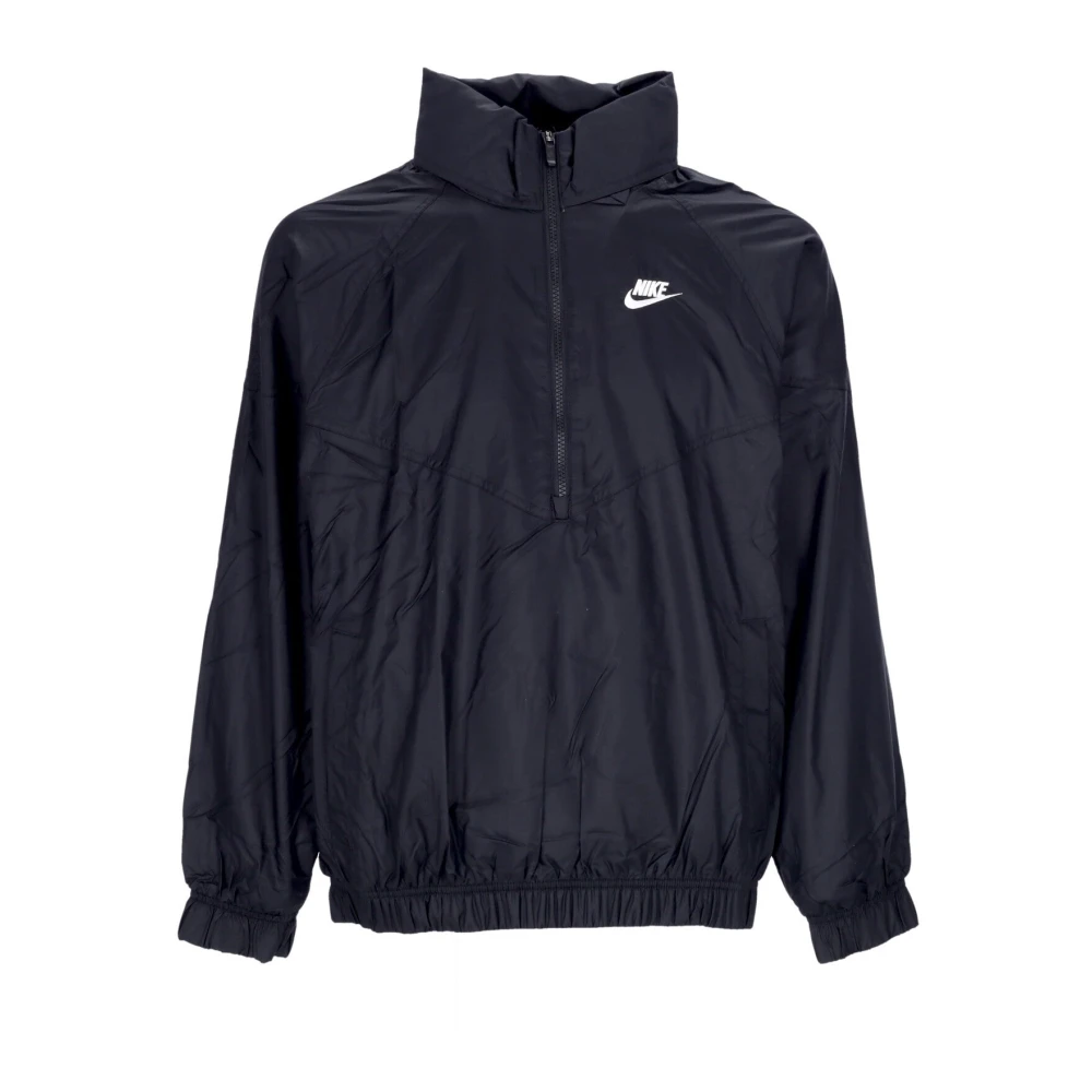 Nike Windbreaker Anorak Jack Zwart Wit Black Heren