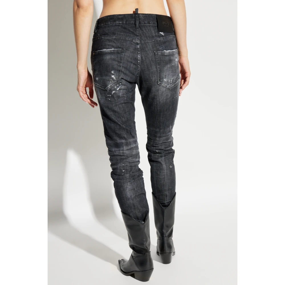 Dsquared2 Jeans Cool Girl Gray Dames