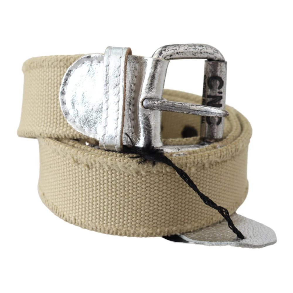 Costume National Men's Beige Belts, One Size, Fashion Belt