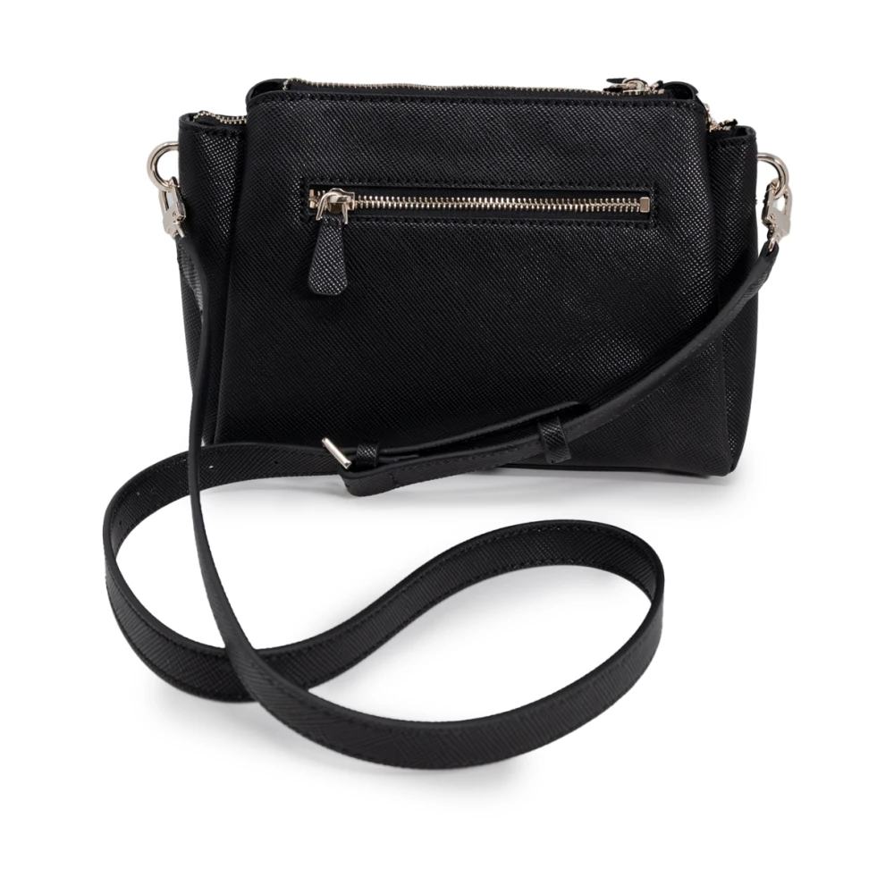 Guess Noelle Crossbody Tas Herfst Winter Collectie Black Dames