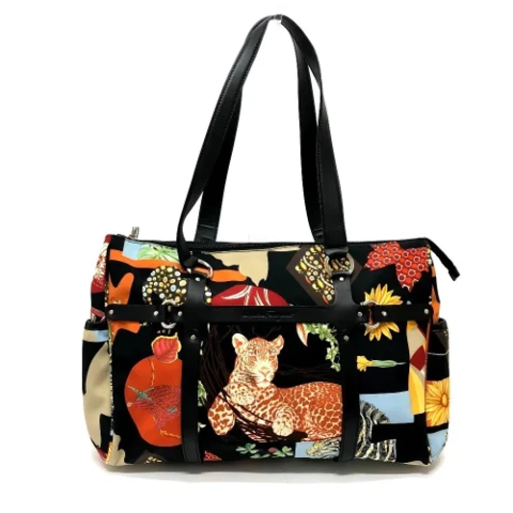Salvatore Ferragamo Pre-owned Leather shoulder-bags Multicolor Dames