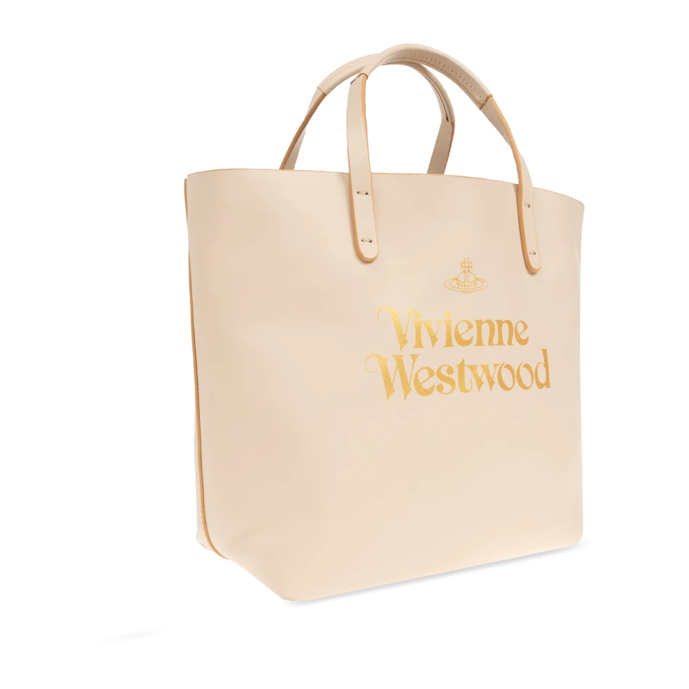 Vivienne Westwood Handtas Studio Klein Beige Unisex