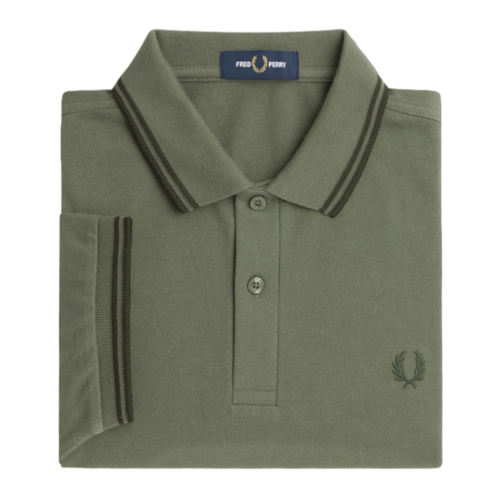Fred Perry Groene T-shirts en Polos Green Heren