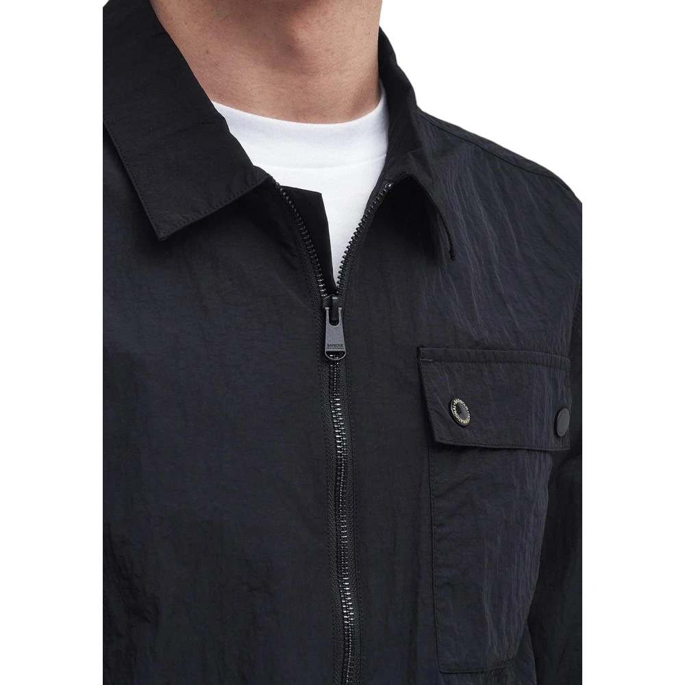 Barbour International Inline Overshirt Zwart Black Heren