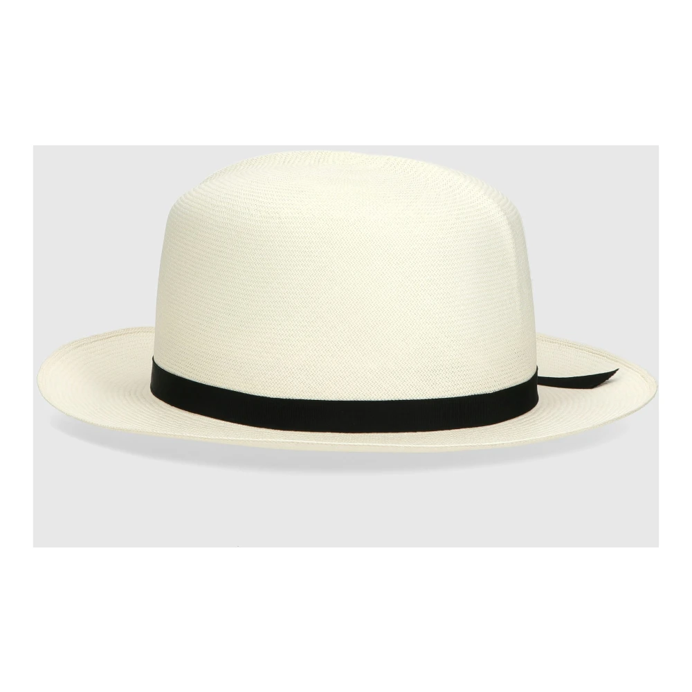 Borsalino Montecristi Panama Hat White Heren