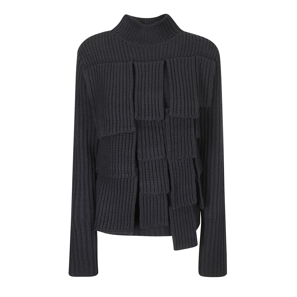 JW Anderson Flap Jumper Sweater Black Dames