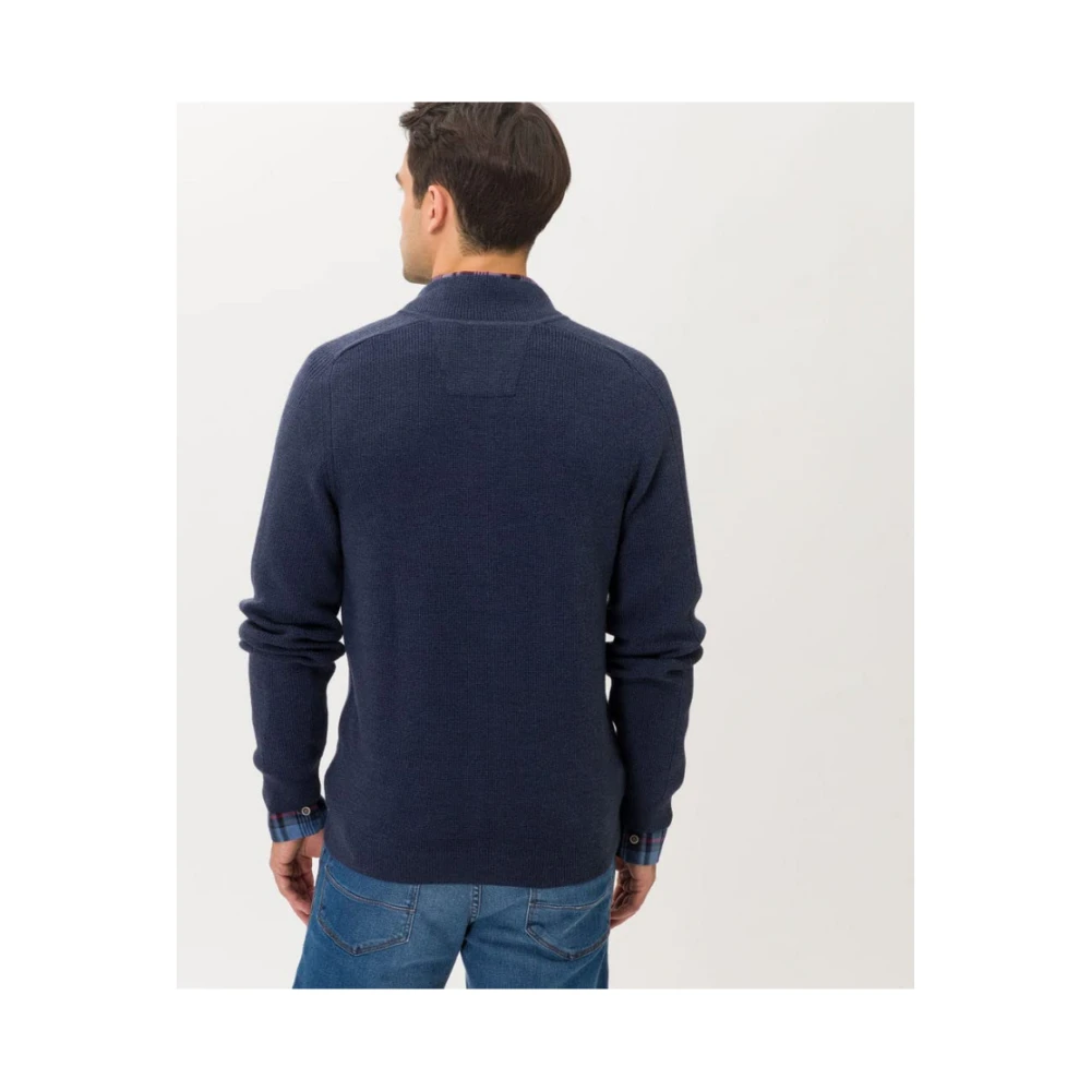 BRAX Feel Good Style John Vest Blue Heren