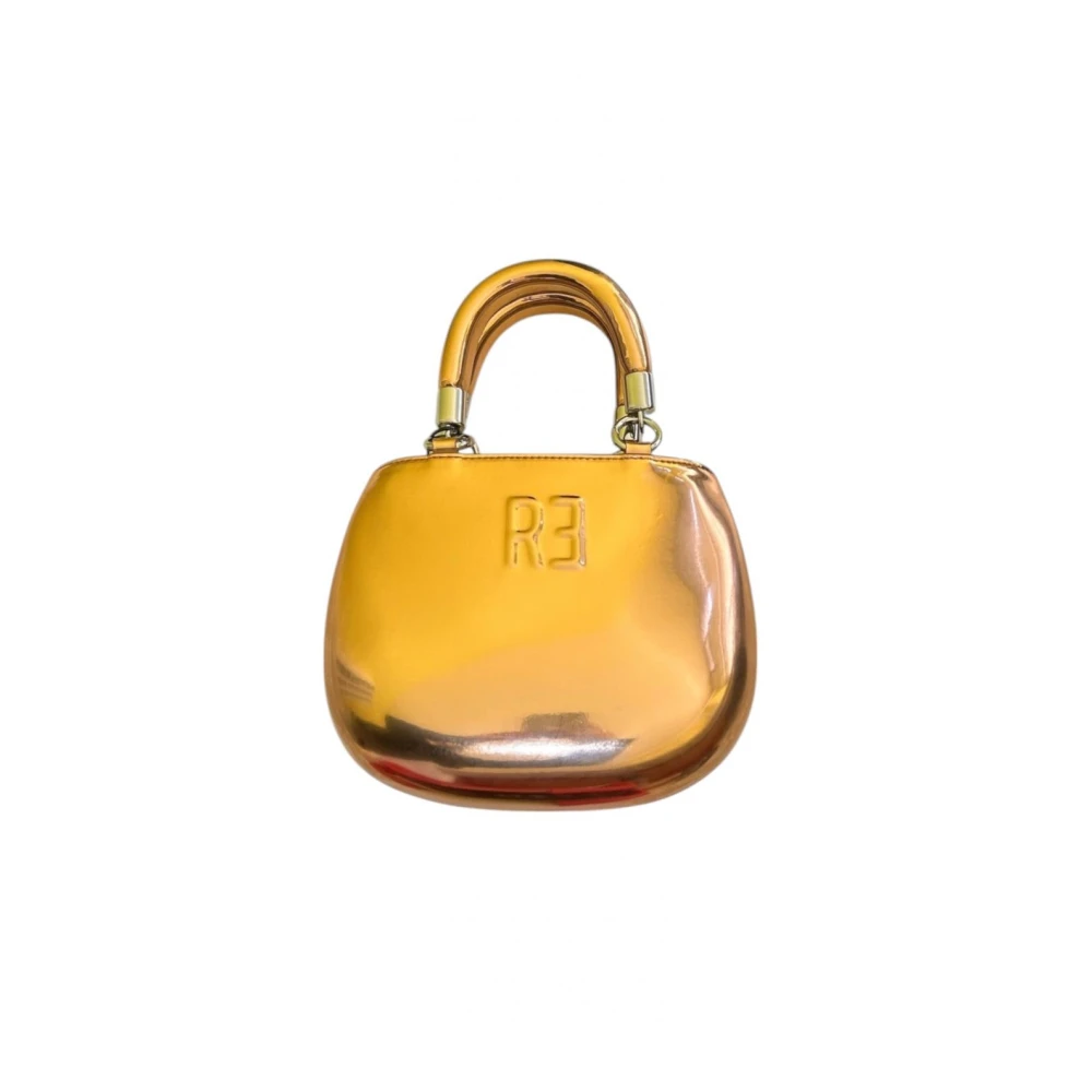 Rebelle Bronzen Spiegel Eco-leer Tas Brown Dames