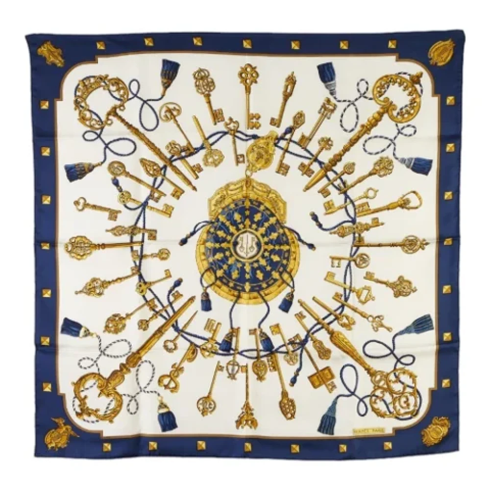 Pre-owned > Pre-owned Accessories > Pre-owned Scarves - - Hermès Vintage - Modalova