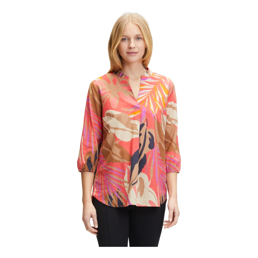 Betty Barclay Mouwloze Paisley Blouse Multicolor Dames