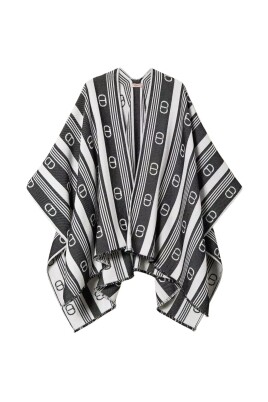 striped-jacquard-wool-blend-poncho