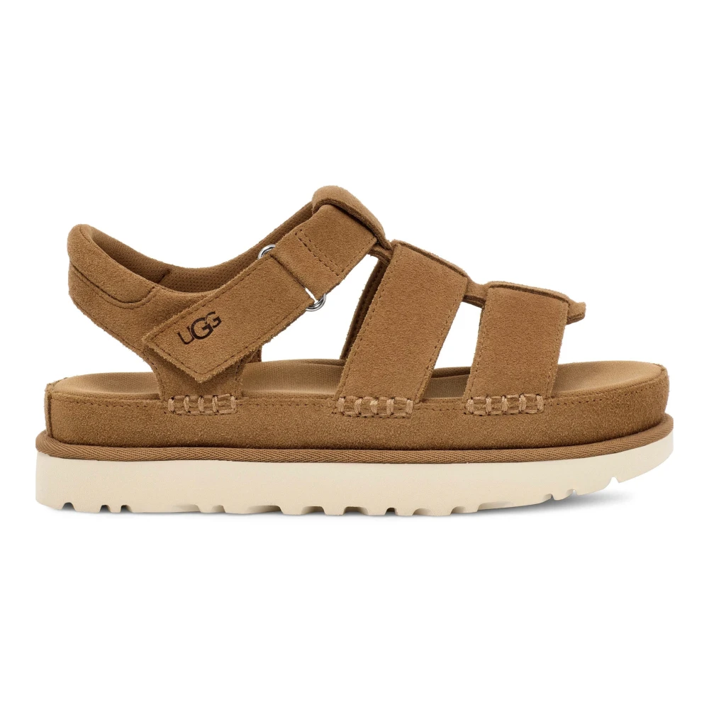 Brun Ugg W Goldenstar Strap Sko