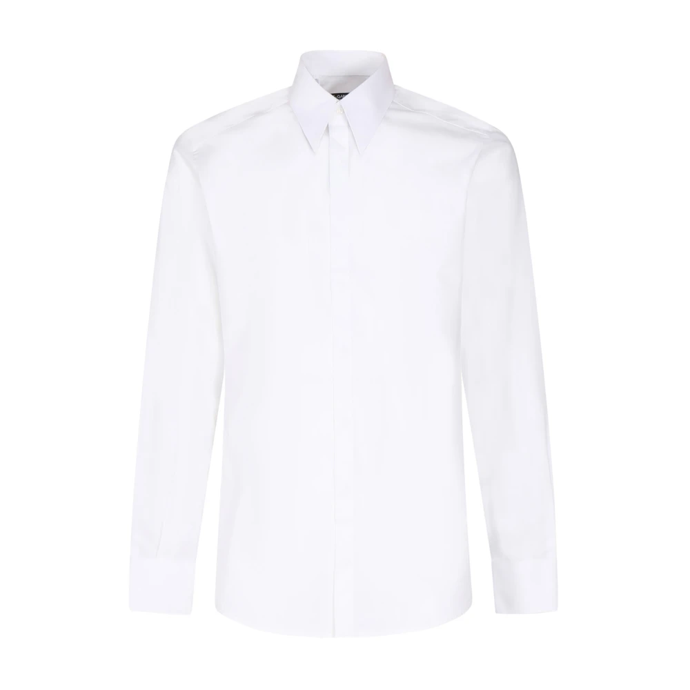 Dolce & Gabbana Men's White Formal Shirts, L, Shirts