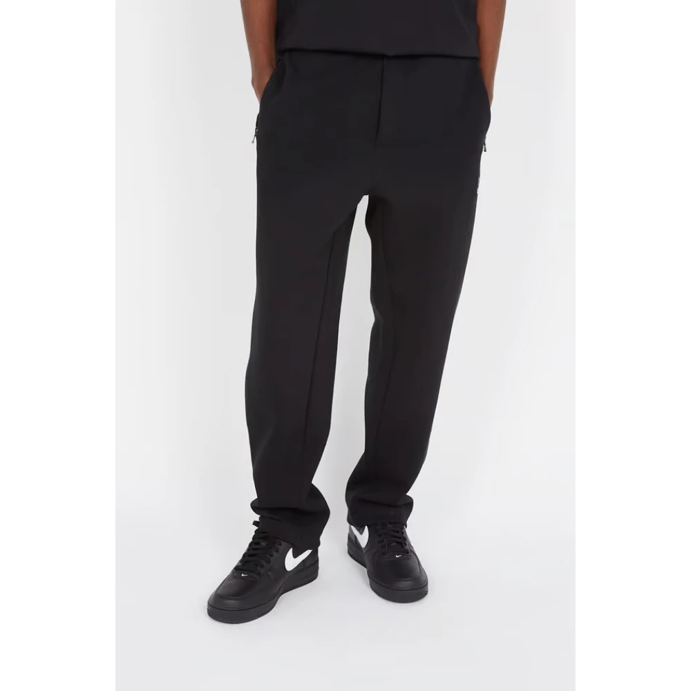 Polo Ralph Lauren Zwarte Katoen Polyester Regular Fit Broek Black Heren