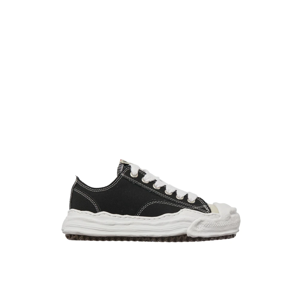 Mihara Yasuhiro Hank OG Sole Canvas Low Heren Schoenen Zwart