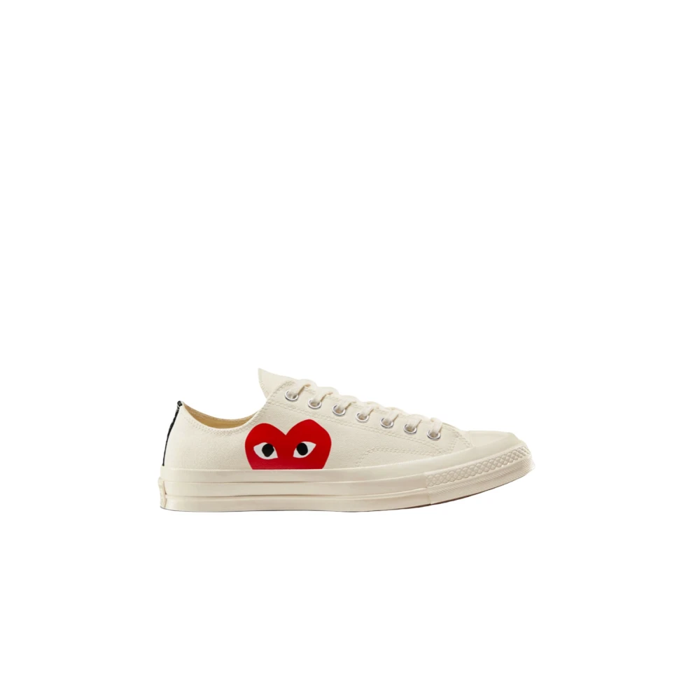 Comme des Garçons Witte lage sneakers van Converse x White