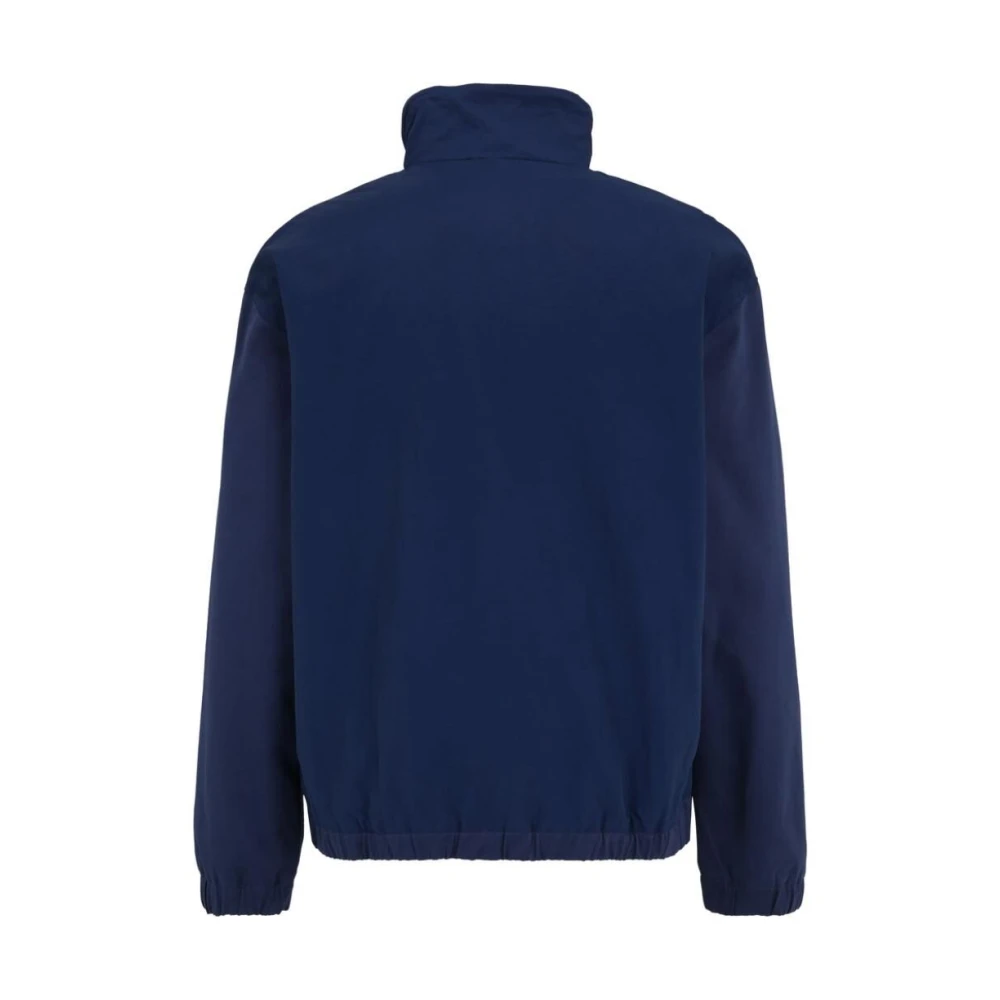 Fila Heren Zip-Up Sweater Katoen Logo Blue Heren
