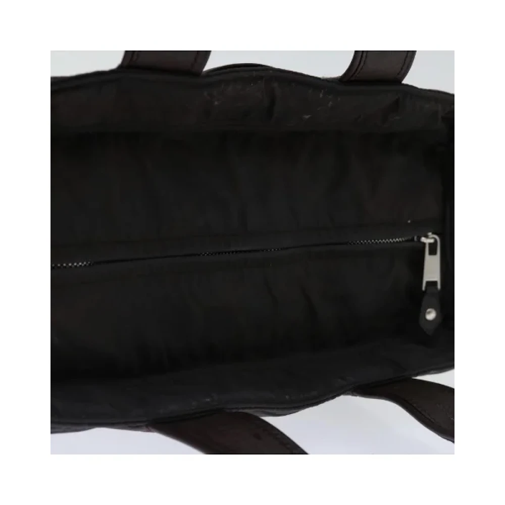 Hermès Vintage Pre-owned Nylon handbags Brown Dames