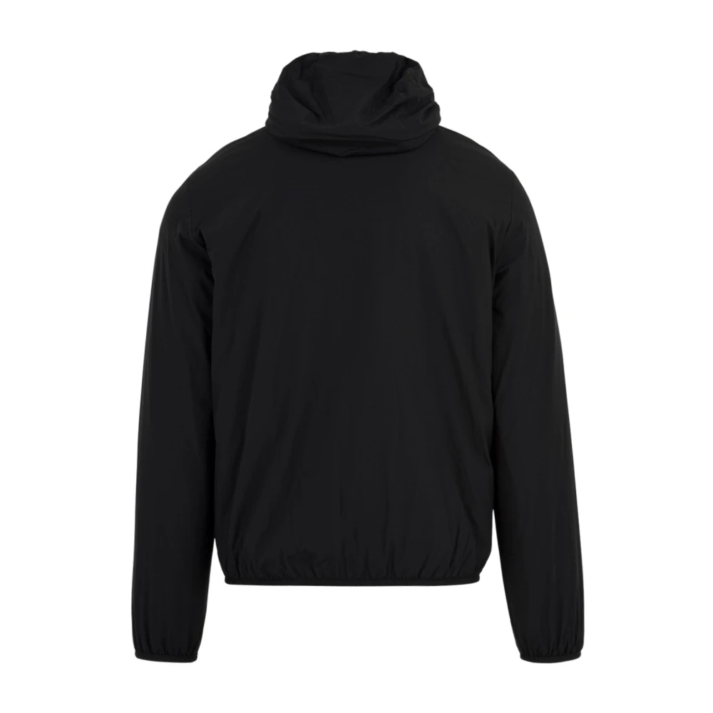 Aspesi Voorrits Dubbele Zak Binnen Zak Jas Black Heren