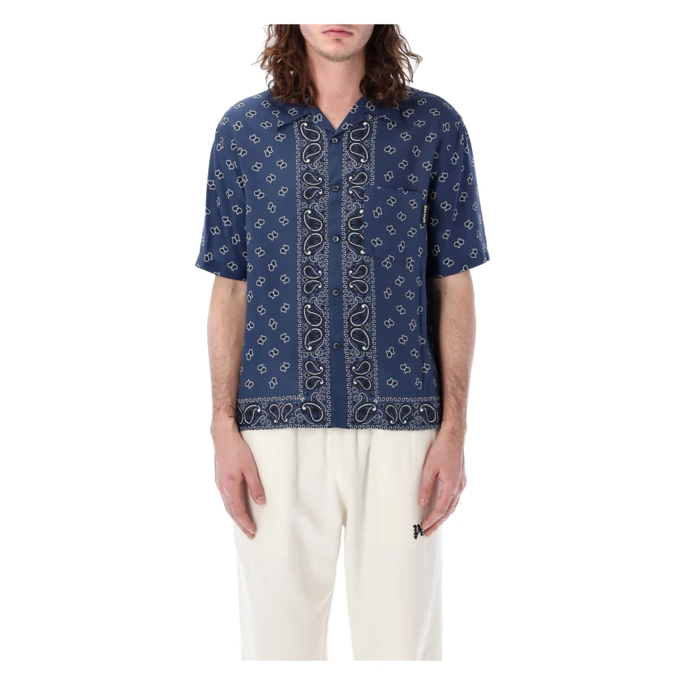 Shirts > Short Sleeve Shirts - - Palm Angels - Modalova