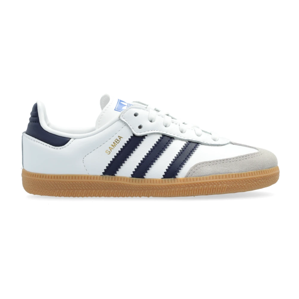 Adidas Unisex White Samba Og J Sneakers