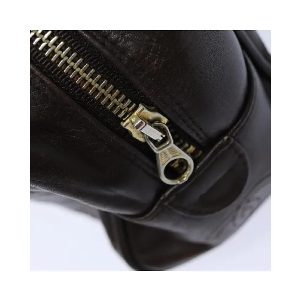 Chanel Vintage Pre-owned Leather chanel-bags Brown Dames