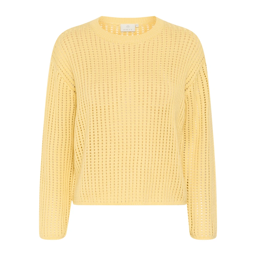 Knitwear > Round-neck Knitwear - - Kaffe - Modalova