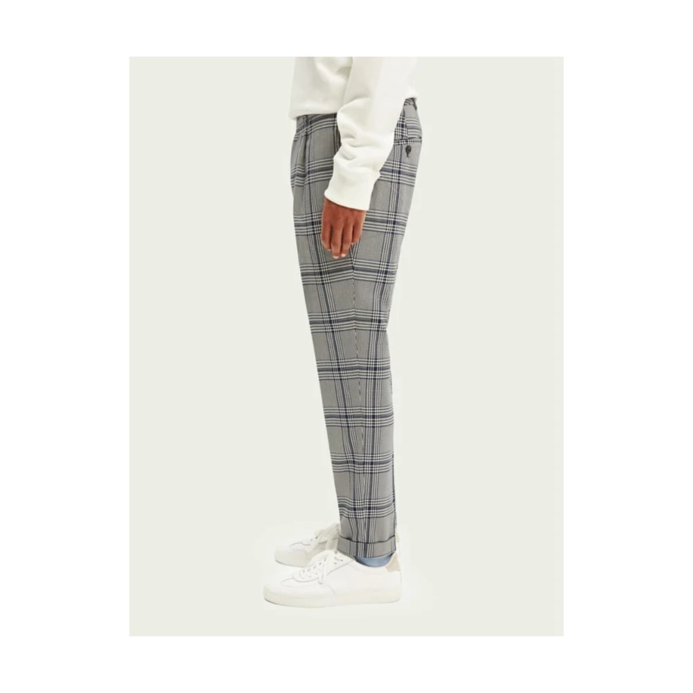 Scotch & Soda Heren Logo Broek Gray Heren
