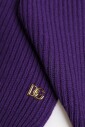 echarpe-violette-avec-logo