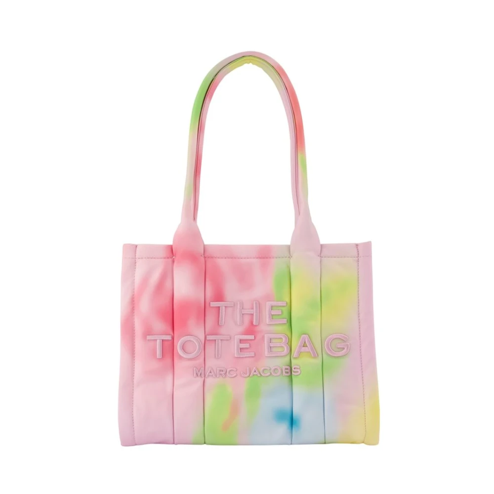 Marc Jacobs Blurred Floral Medium Puffy Nylon Tote Bag - Female - Shopping Bags - Multicolor - One Size - Bags