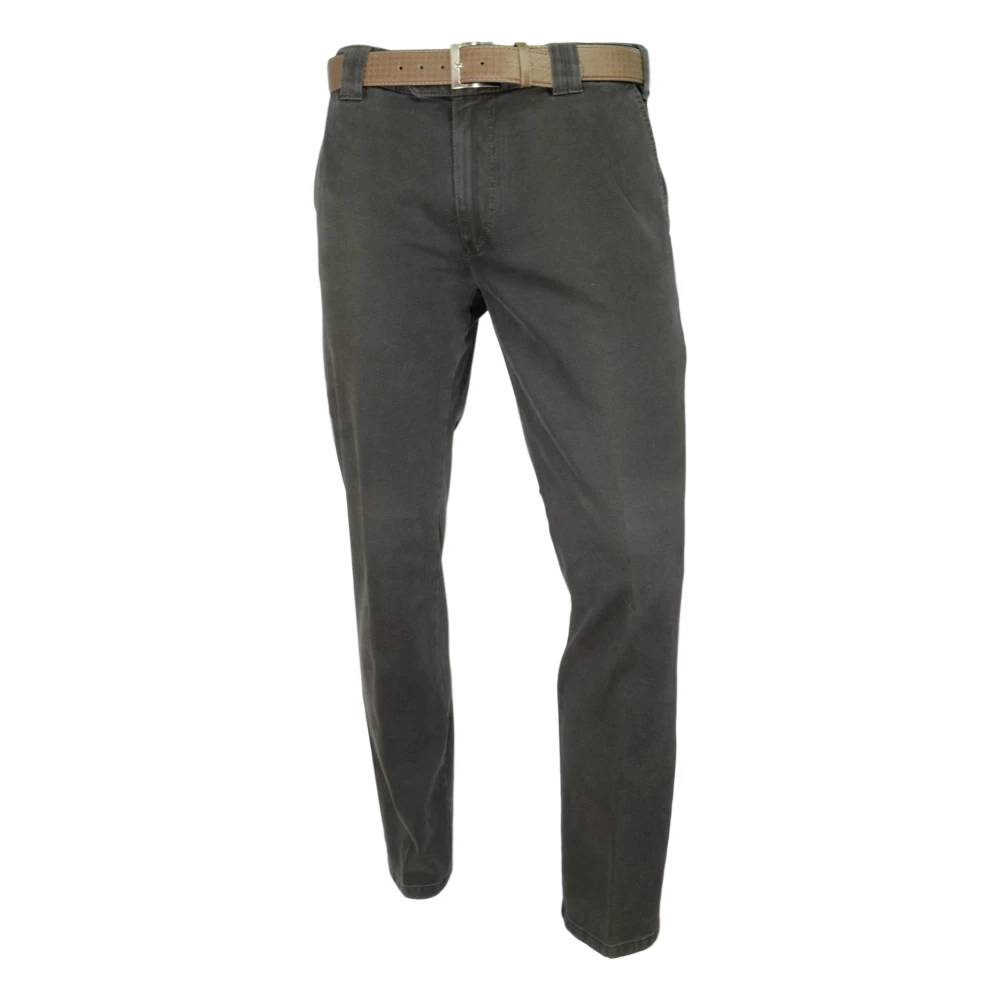 Meyer Men's Gray Chinos, W31, M Trousers Mod. Oslo 2-5576 / 38