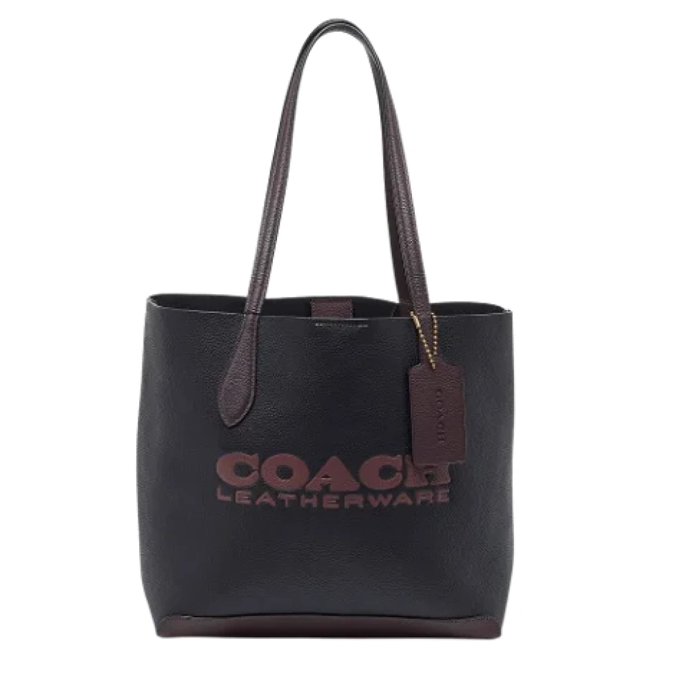 Coach Pre-owned Leather totes Black Dames