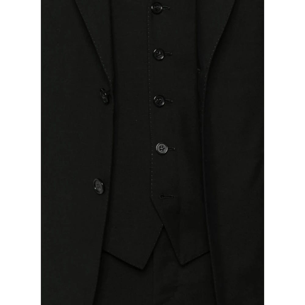 Brioni Klassiek Zwart Pak Set Black Heren