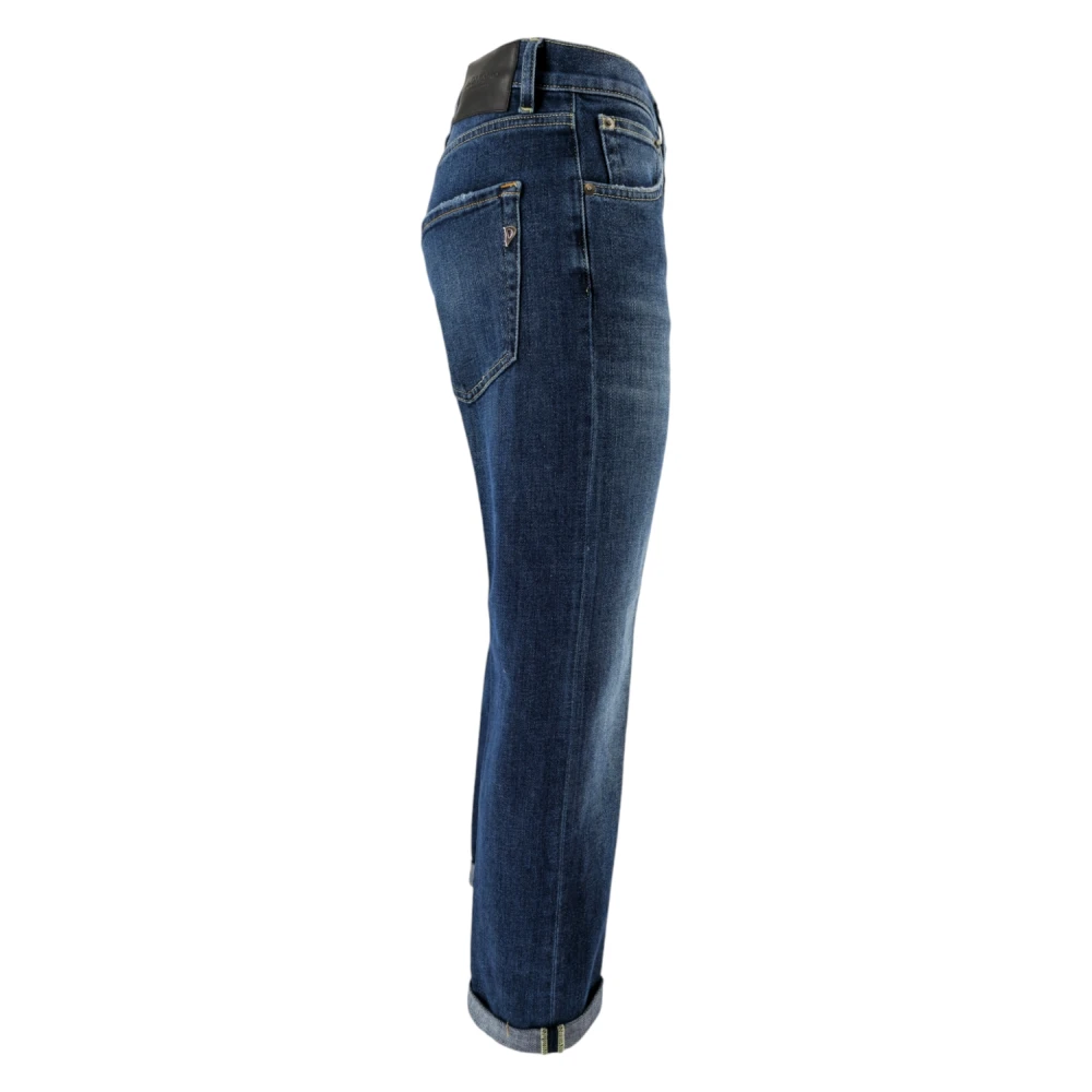 Dondup Icon Medium Denim Jeans Blue Dames