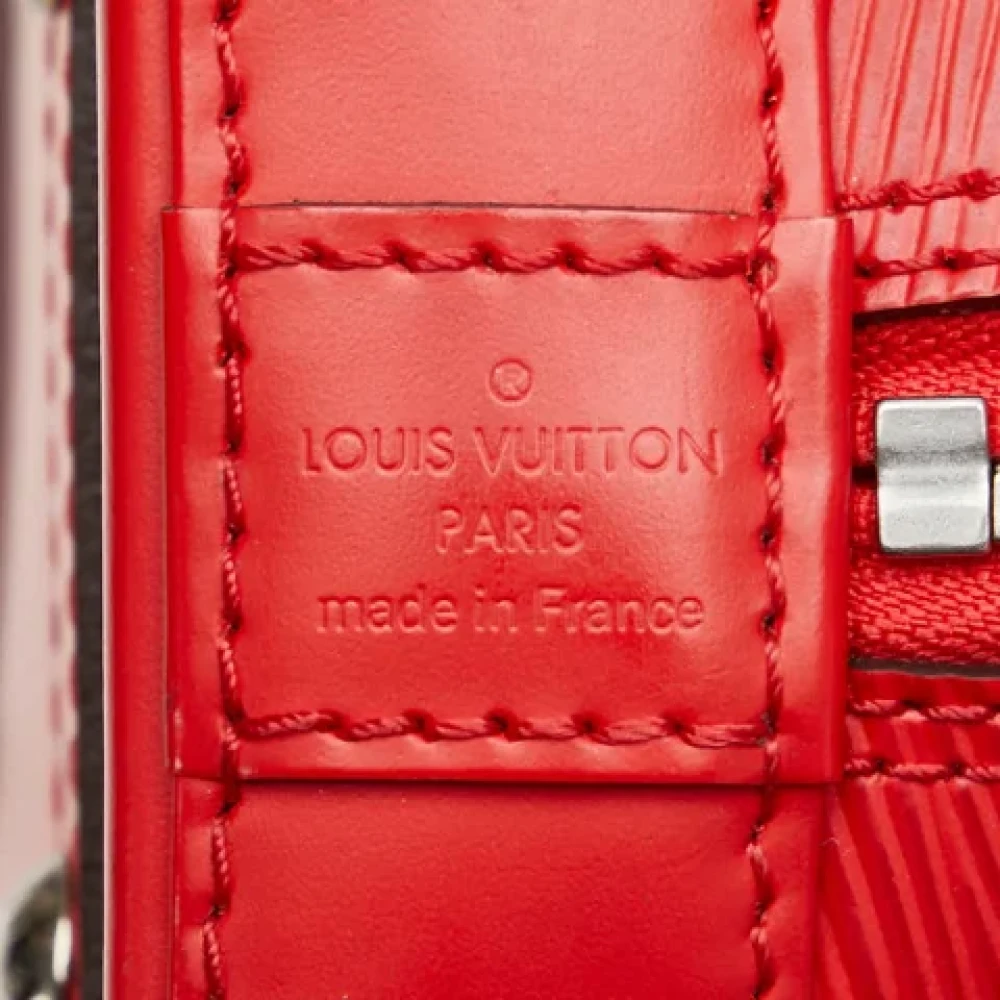Louis Vuitton Vintage Pre-owned Leather louis-vuitton-bags Red Dames