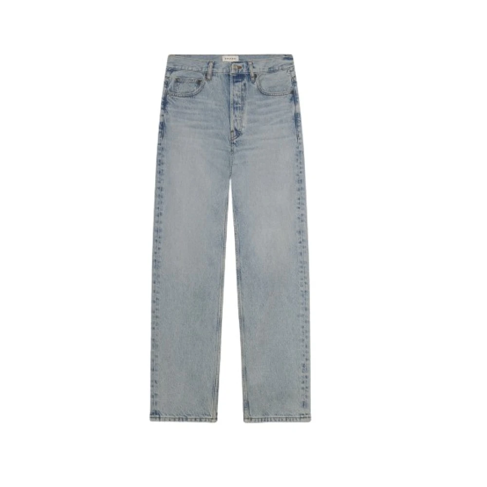 Frame Klassieke Straight-Leg Jeans Blue Heren