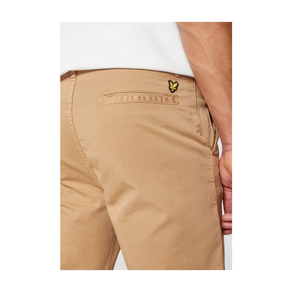 Lyle & Scott Beige Rits & Knoop Broek Beige Heren