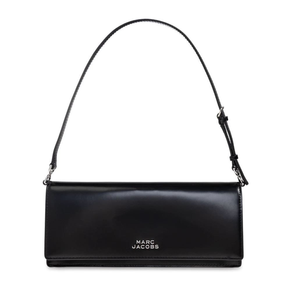 Marc Jacobs Kvinno Svart Väskor Dam, One Size, Läder, Axelväska