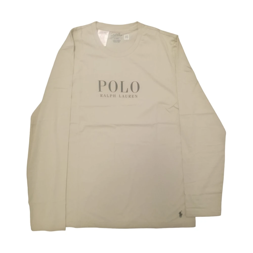 Polo Ralph Lauren Casual Katoenen T-shirt voor Mannen Beige Heren