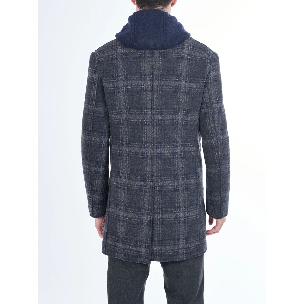 YES ZEE Stijlvolle Jassen Collectie Blue Heren
