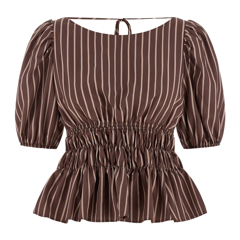 Pinko Women's Brown Jeanette Top - Blouses - S - Blouses & Shirts