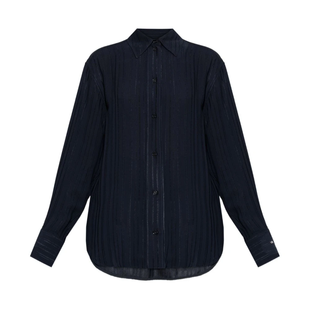 Victoria Beckham Women's Blue Shirts, S, Pyjama Shirt