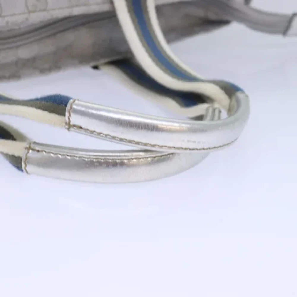 Gucci Vintage Pre-owned Canvas totes Gray Dames