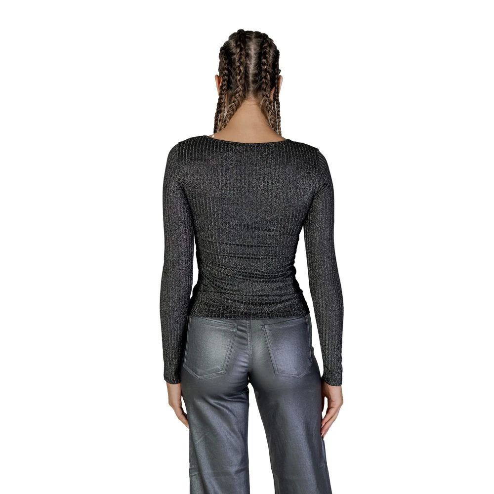 Vero Moda Zwarte longsleeve T-shirt herfst winter collectie Black Dames