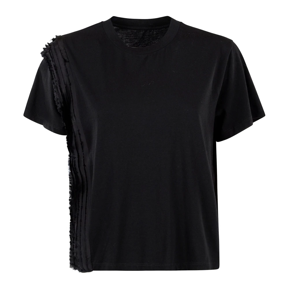 MM6 Maison Margiela Casual Katoenen T-shirt voor Mannen Black Dames