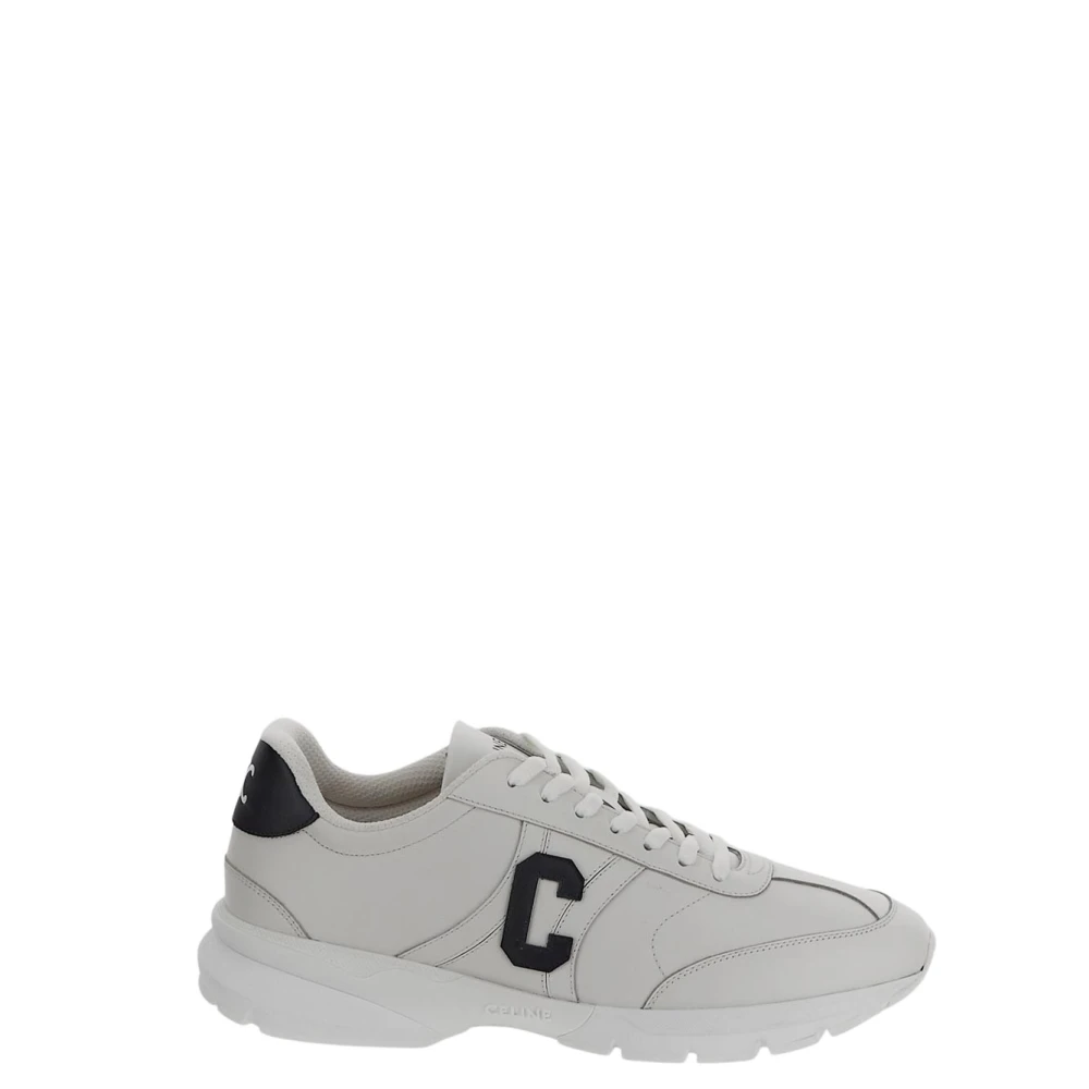 Celine Leren Runner Sneaker Heren Schoenen Wit