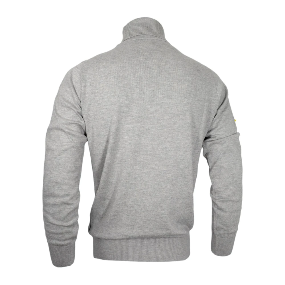 Cashmere Company Slim Fit Cashmere Trui in Grijs Gray Heren