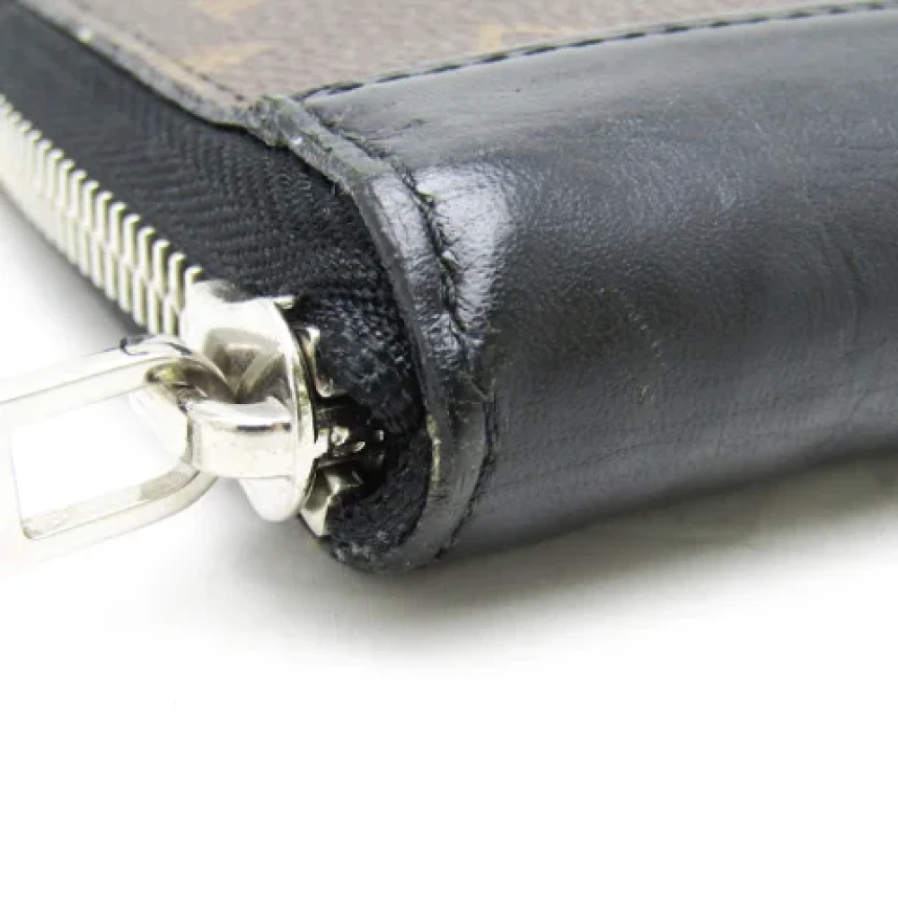 Louis Vuitton Vintage Pre-owned Canvas wallets Brown Heren